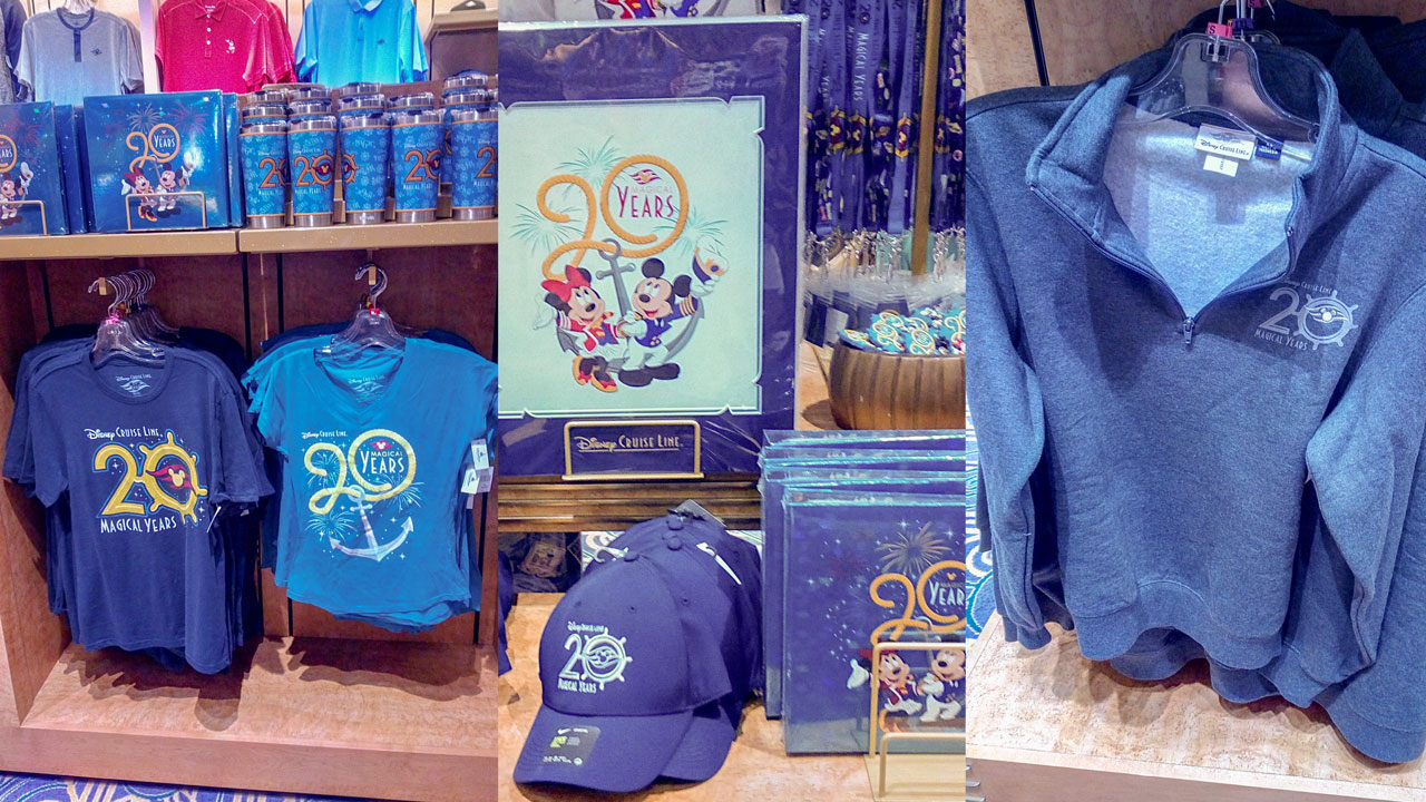 DCL 20 Magical Years Merchandise