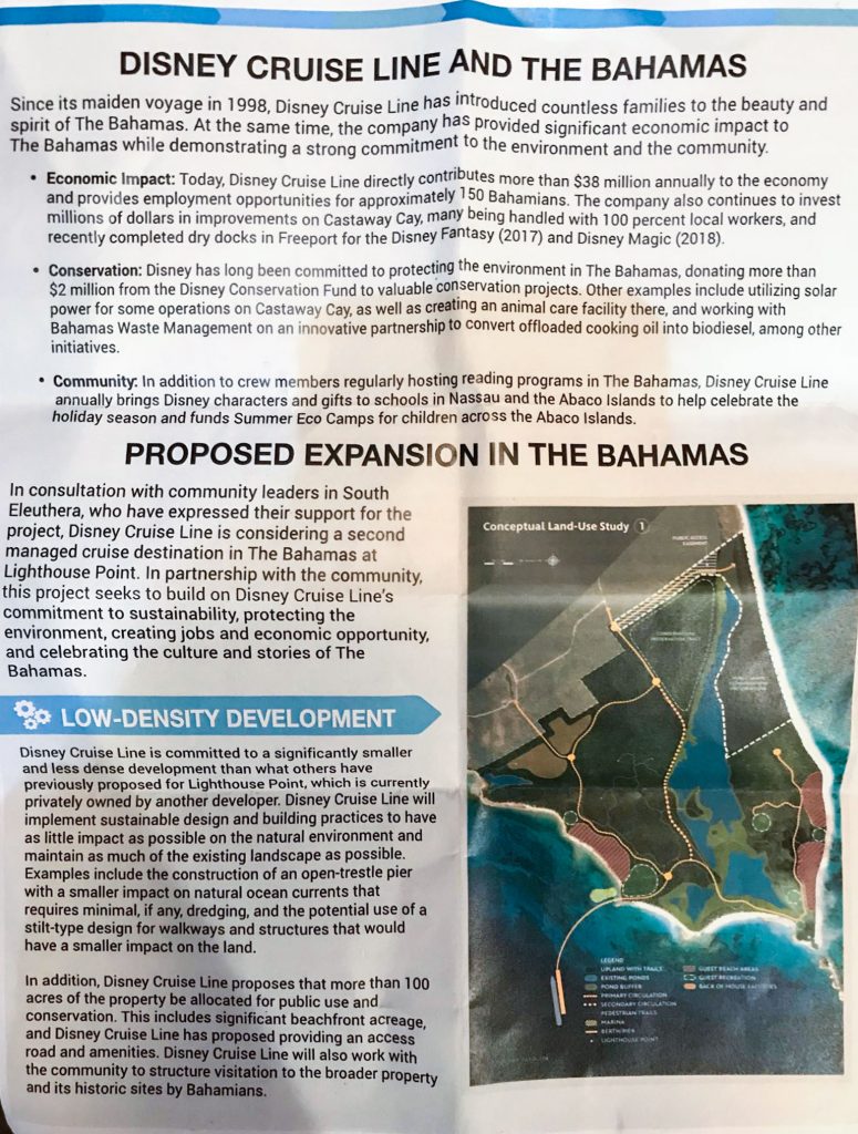 Lighthouse Point Town Hall Handout August 2018