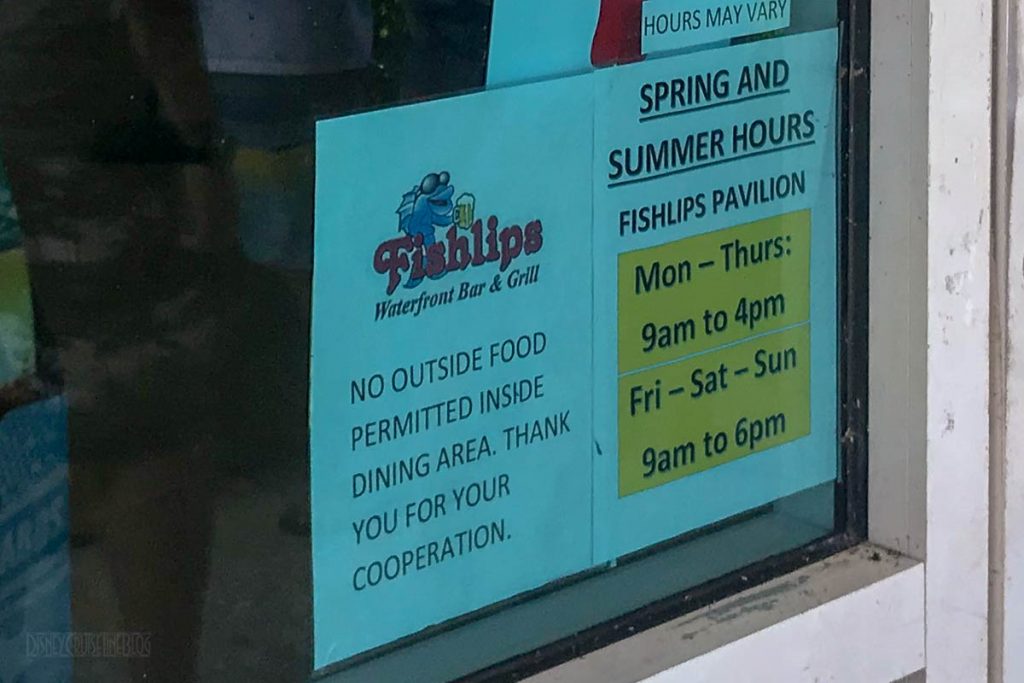 Fishlips Pavilion Spring Summer Hours Jetty Park
