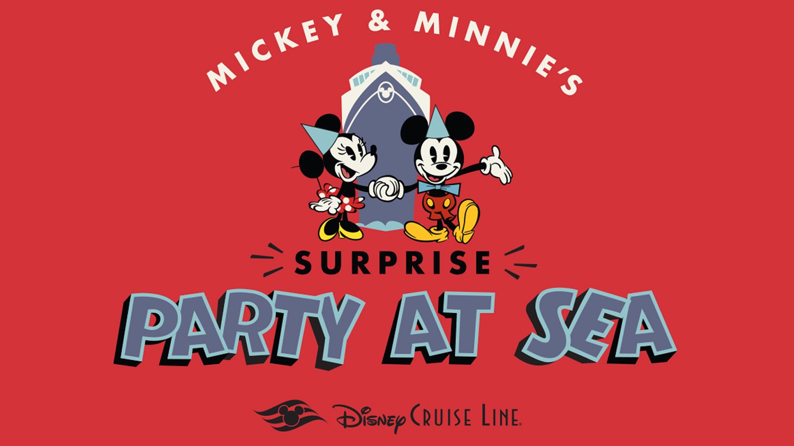 Mickey Minnie Surprise Party At Sea Logo