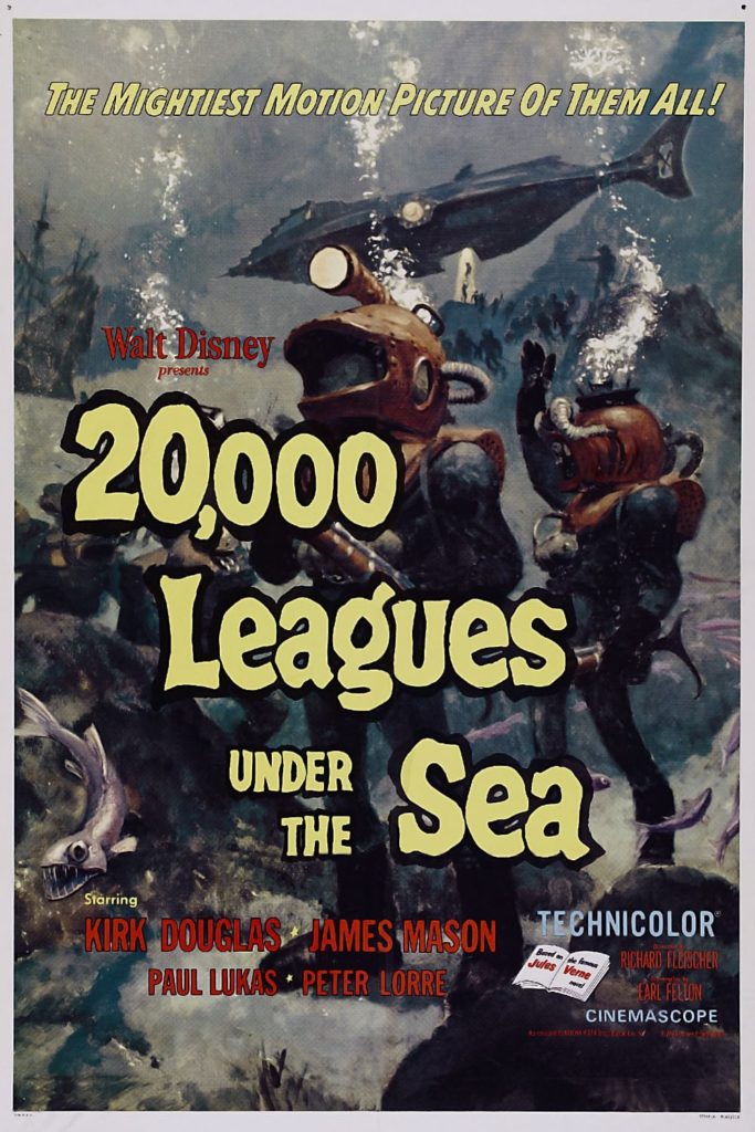 20000 Leagues Under The Sea Movie Poster