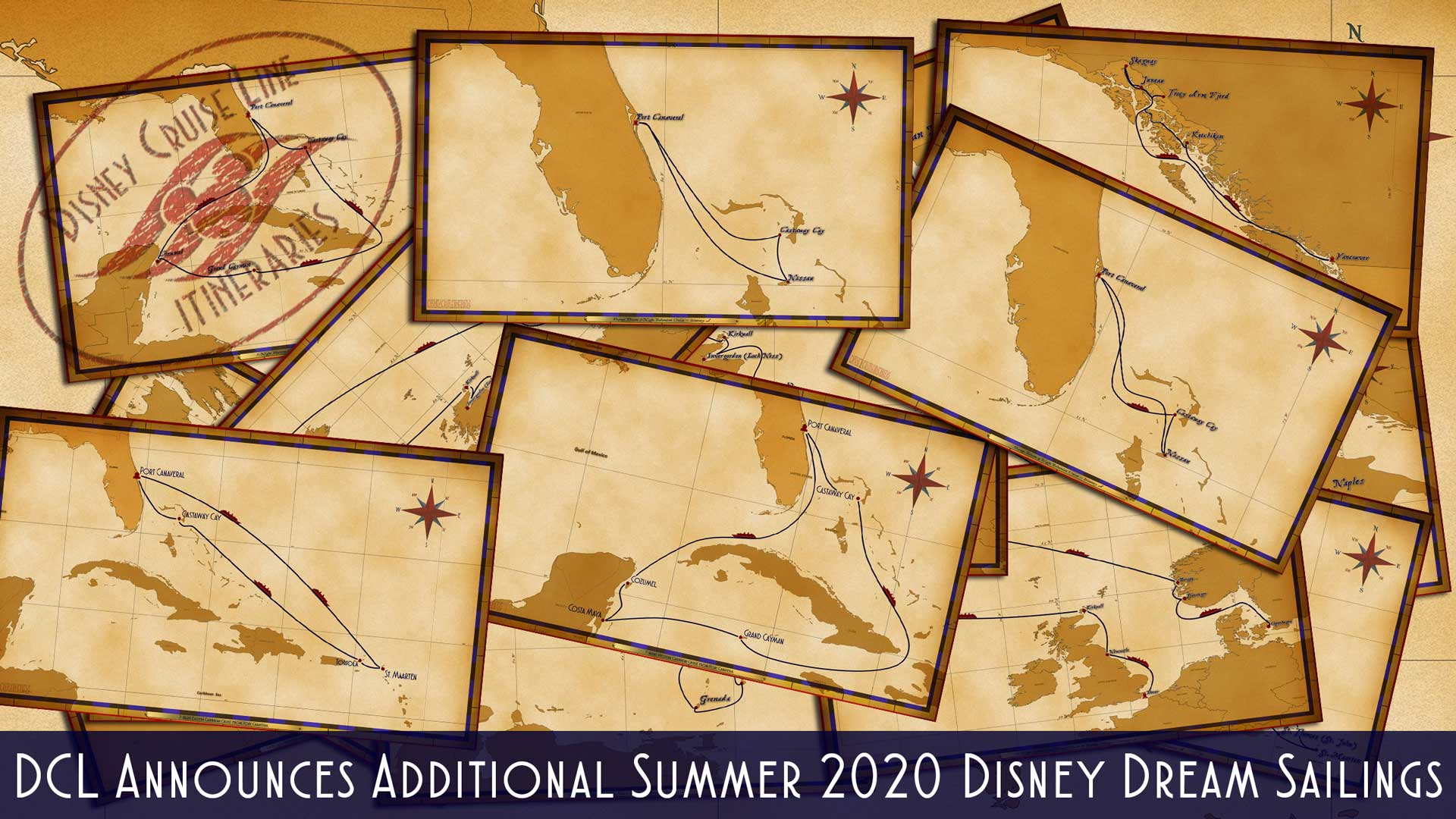 Disney Cruise Line Announces Six Additional Disney Dream Sailings for