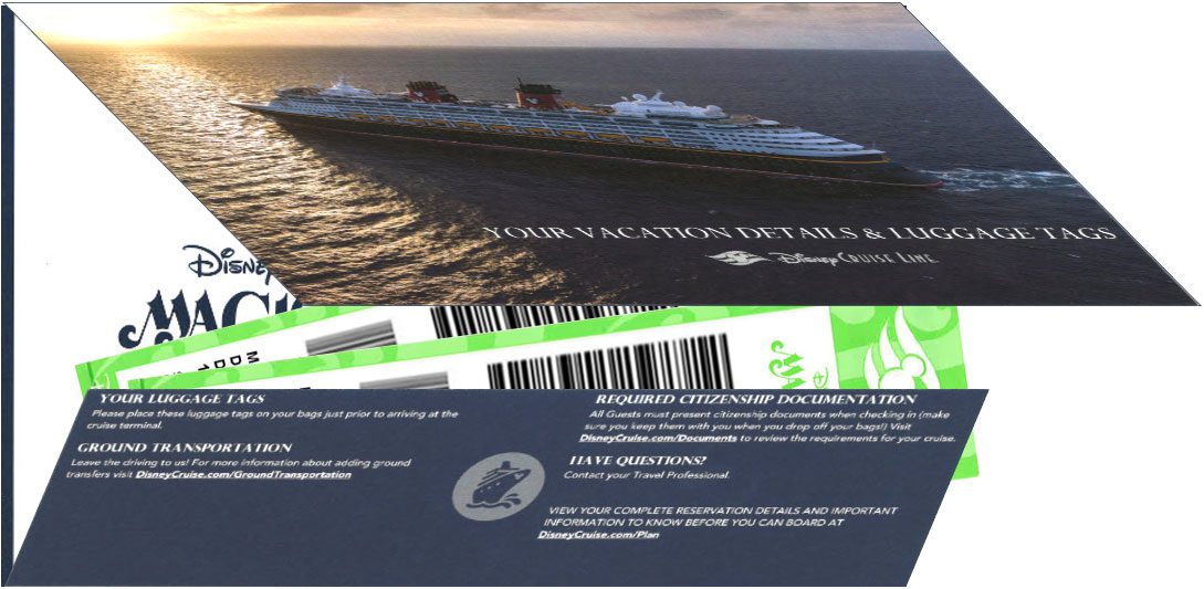 Disney Cruise Line Launching All New Luggage Tag Mailer Replacing ...