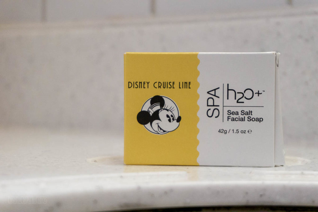 DCL Staterrom H2O Beauty Sea Salt Facial Soap