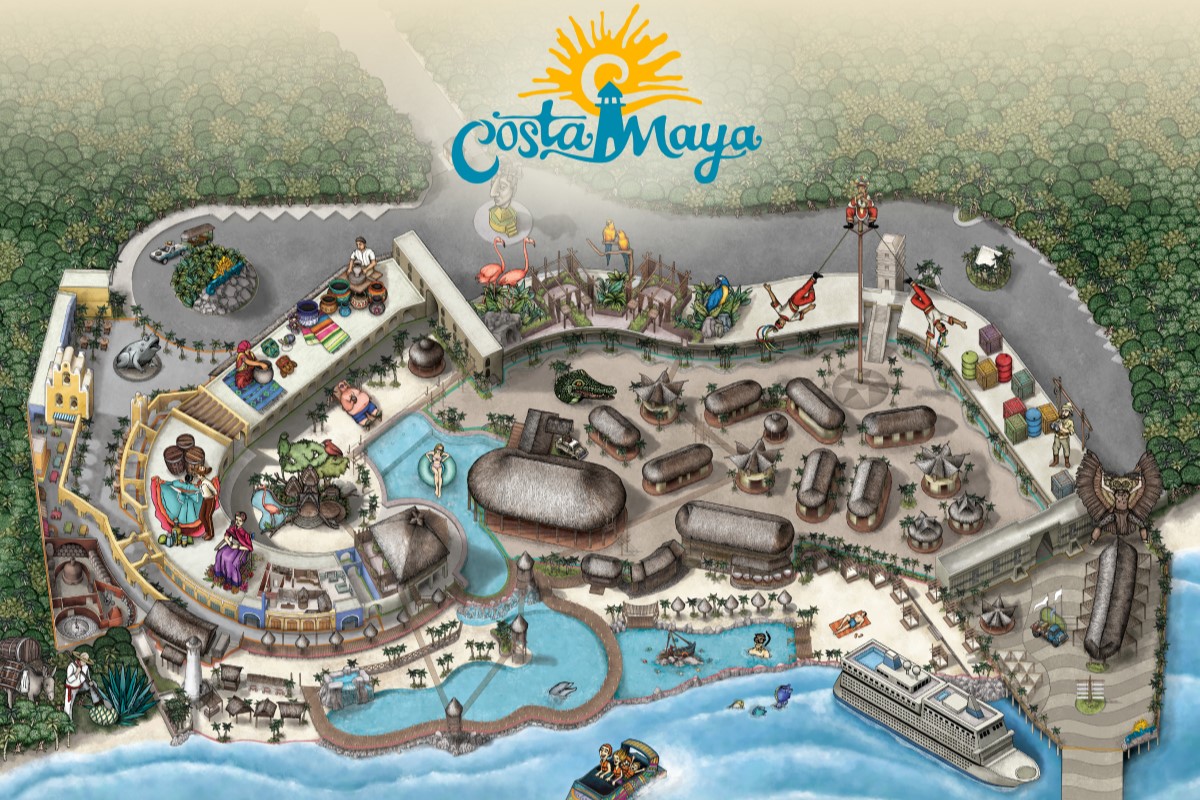 costa maya cruise port car rental