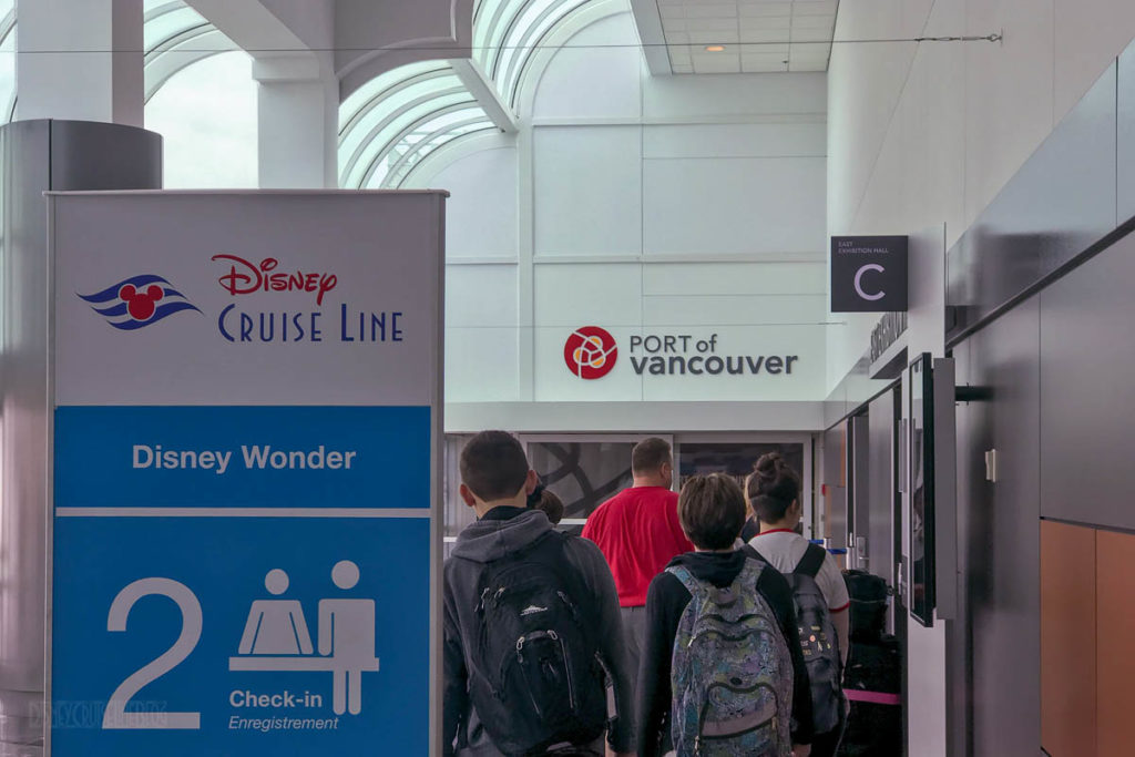 DCL Vancouver Check In