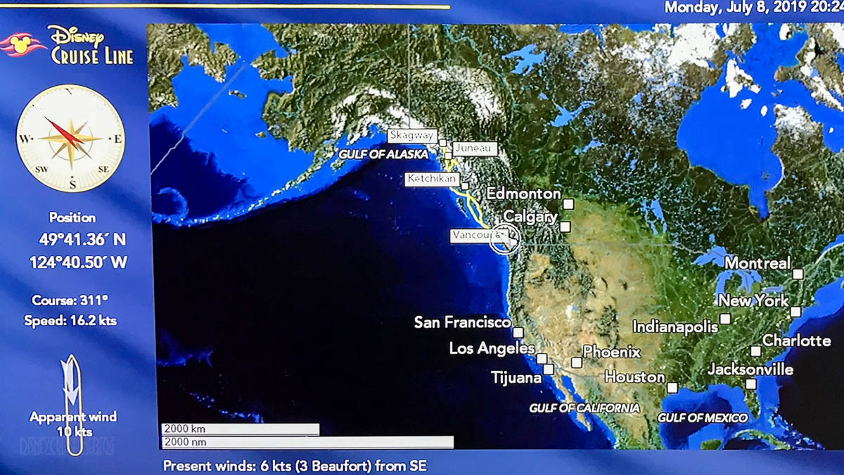 Stateroom Map Wonder Day 1 Vancouver 20190708