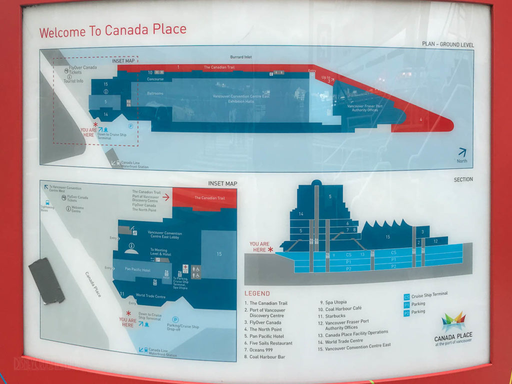 Canada Place Map