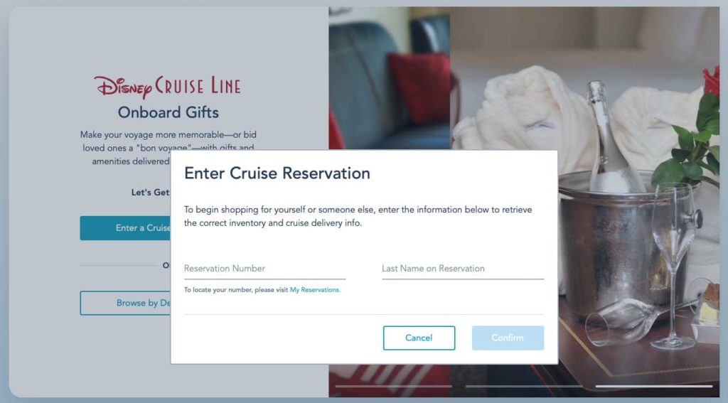 DCL Onboard Gifts September Update Browse By Reservation