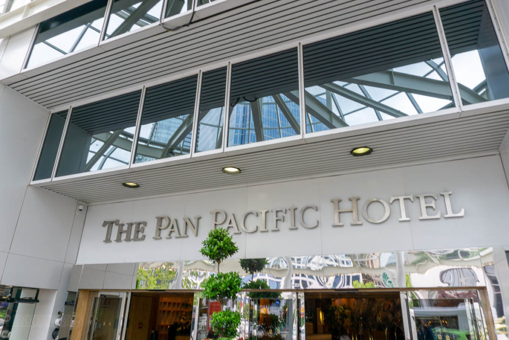 Pan Pacific Hotel Entrance