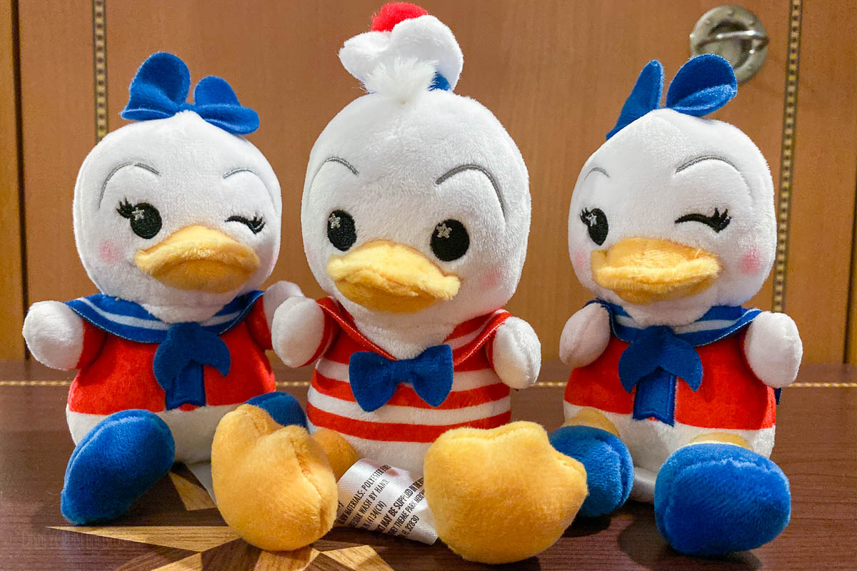 **NEW Disney Parks Wishables Plush DCL Cruise line Donald Duck Sailor 