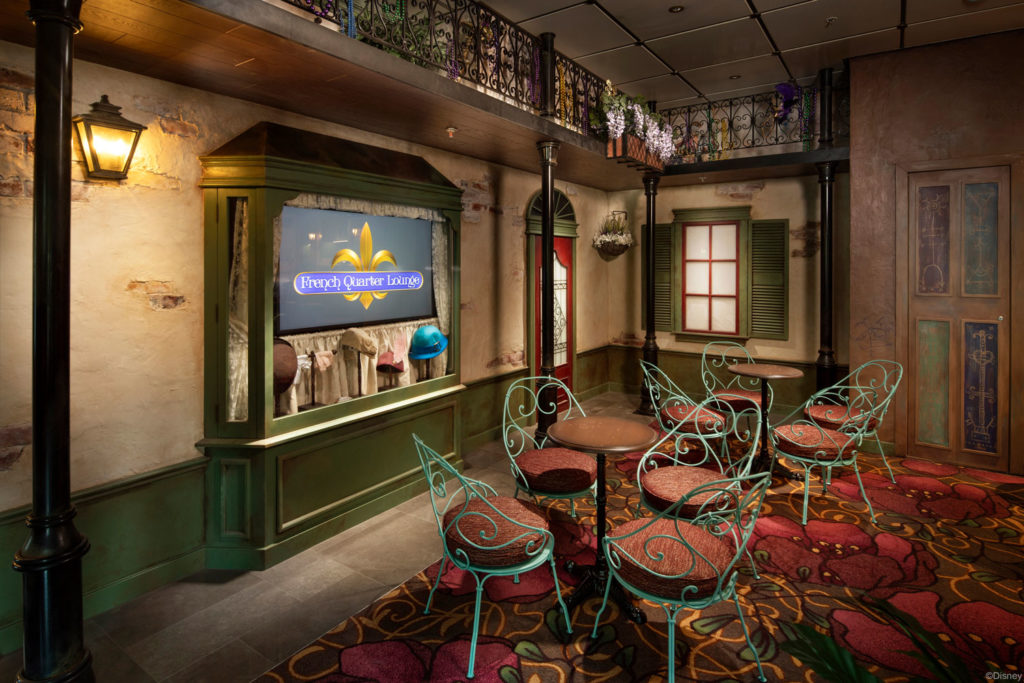 DCL Wonder 2019 Dry Dock French Quarter Lounge 3