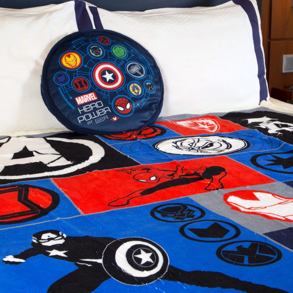 DCL Gifts Marvel 2020 Hero Power Blanket Pillow