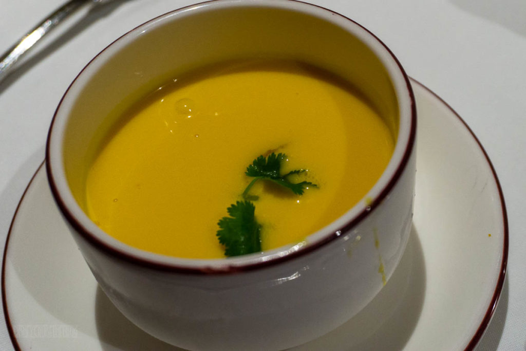 Pirate Dinner Chilled Mango Soup