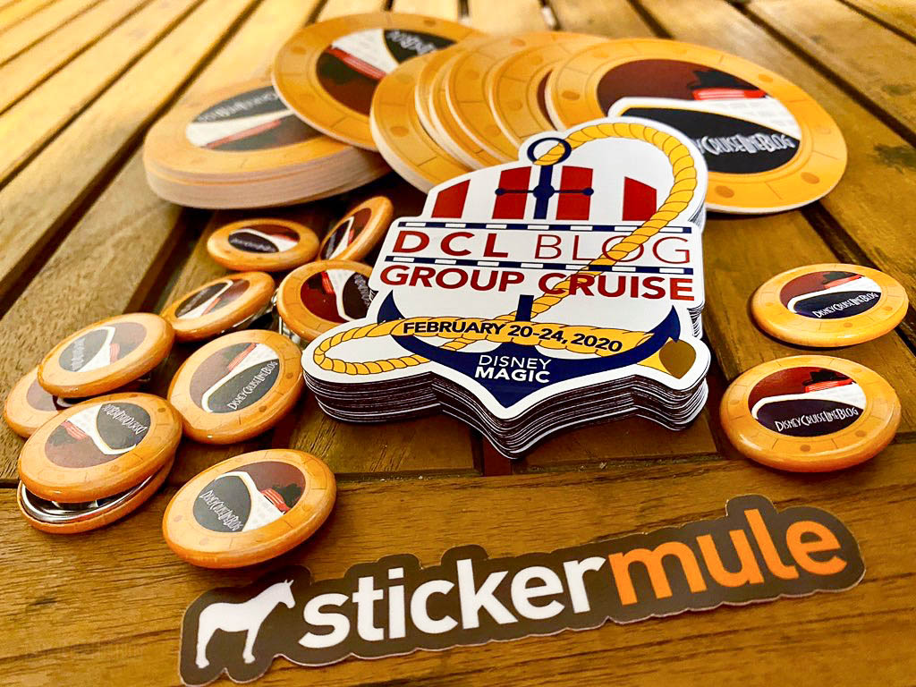 Sticker Mule DCL Blog Buttons Coasters Magnets