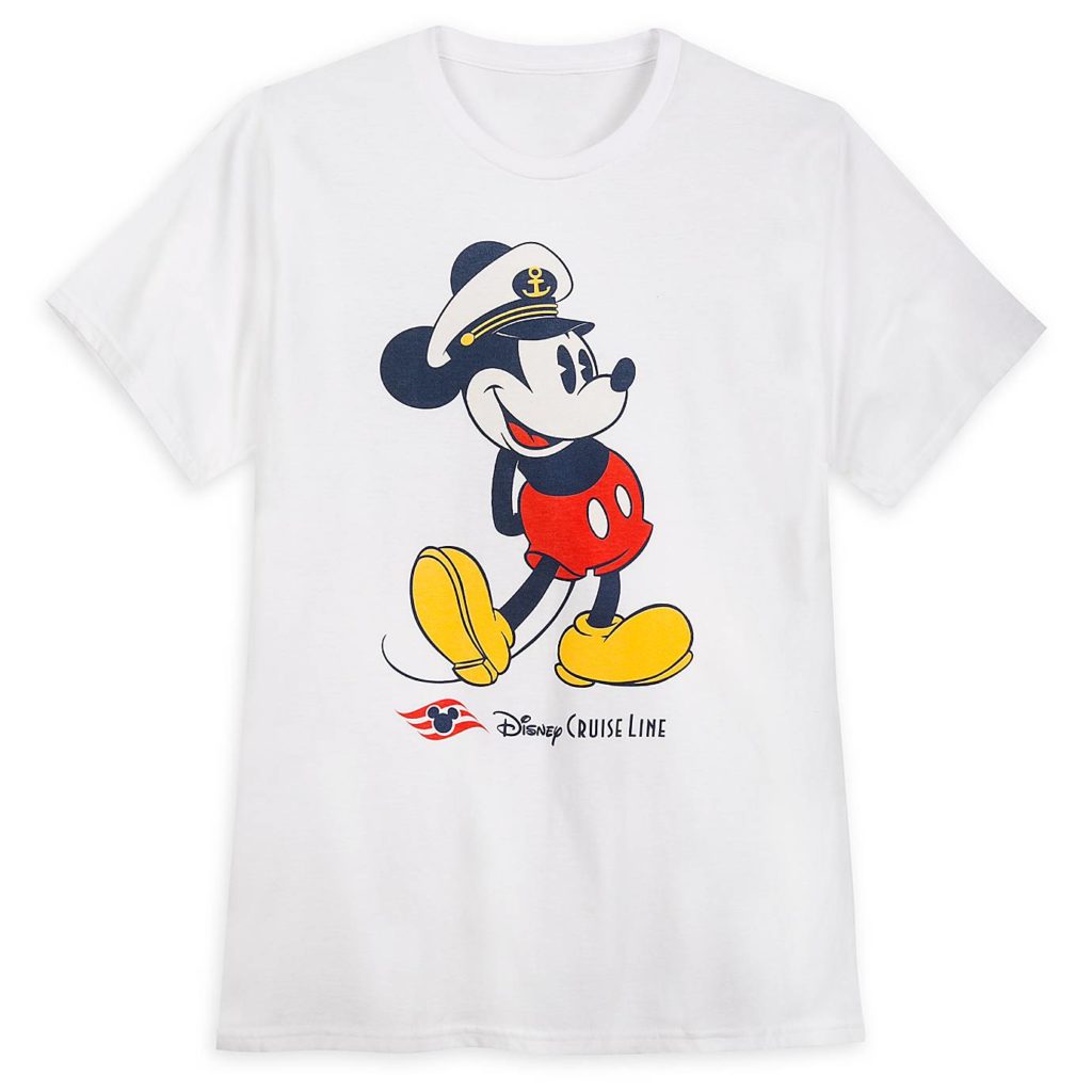 DCL ShopDisney Captain Mickey Mouse Shirt