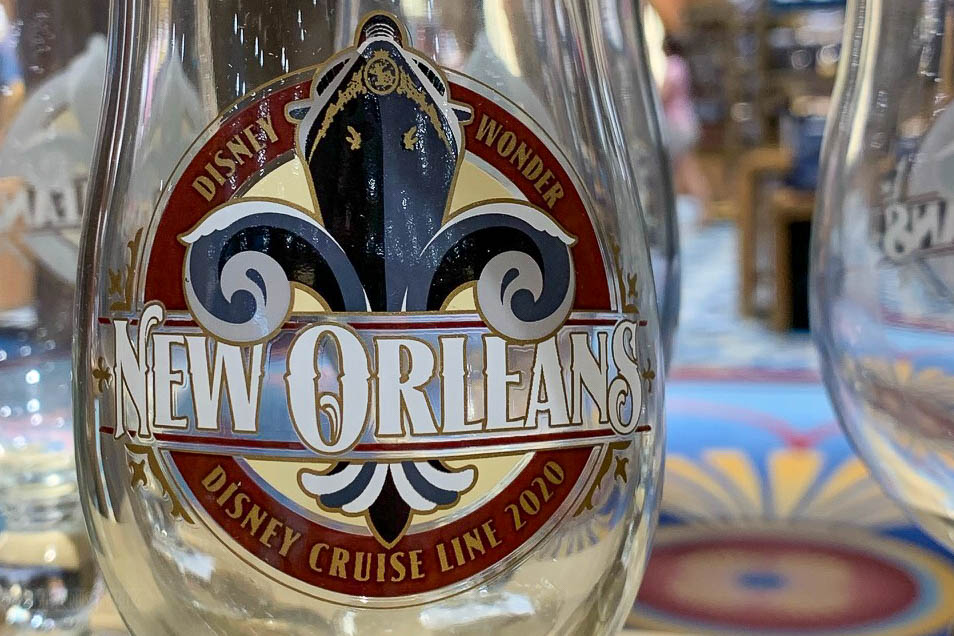 Wonder New Orleans 2020 Merchandise Hurricane Glass
