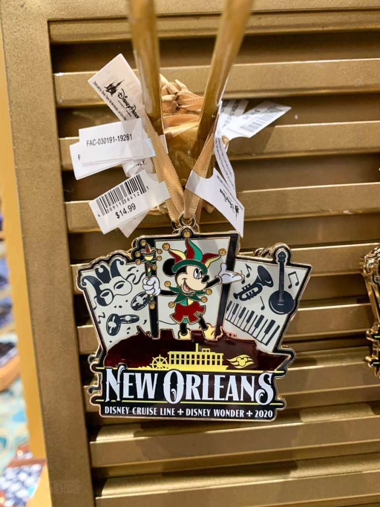 Wonder New Orleans 2020 Merchandise Jester Mickey Ornament