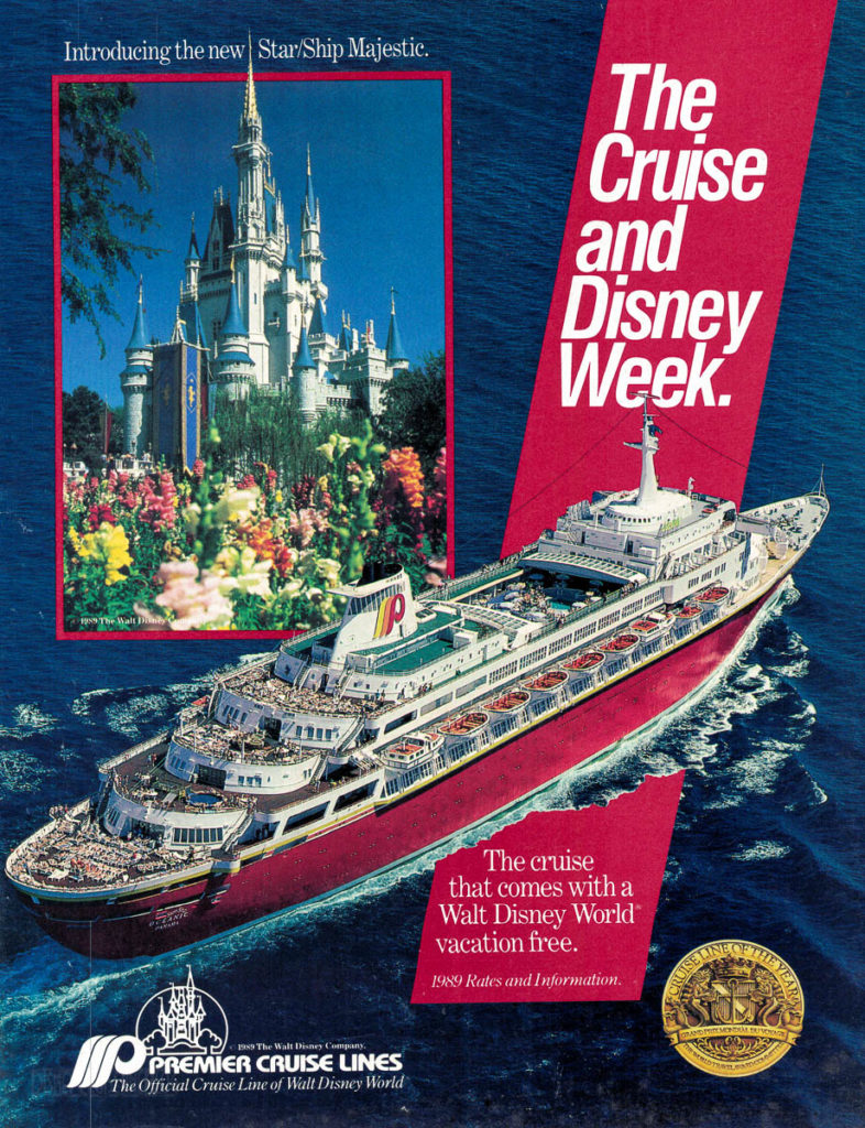 Premier Cruise Line Booklet 1989 Pg 1
