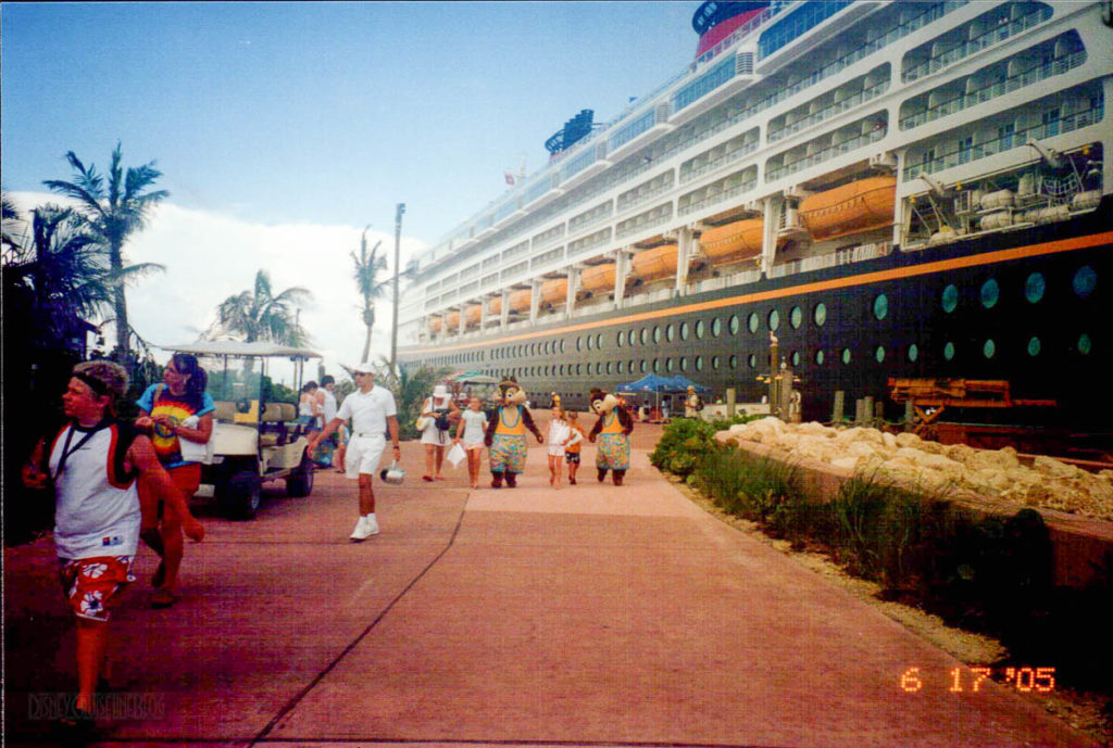Castaway Cay Disney Wonder Arrival Plaza