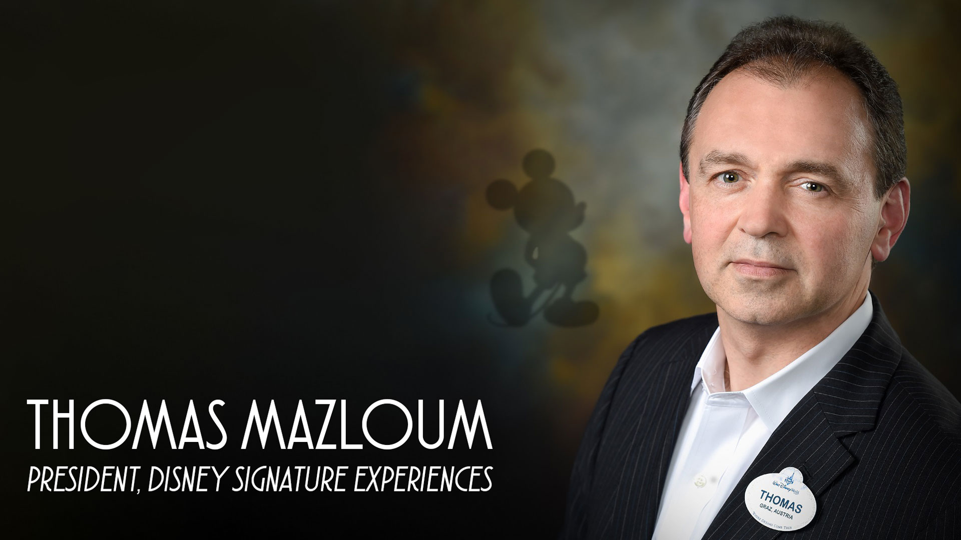 Thomas Mazloum DCL President Disney Signature Experiences