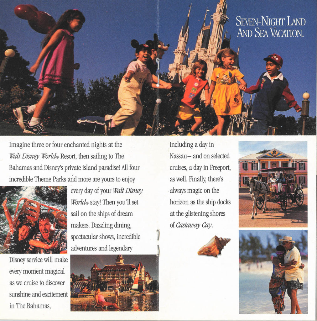 DCL 2000 2002 Cruise Vacations Promotional Video Brochure 07