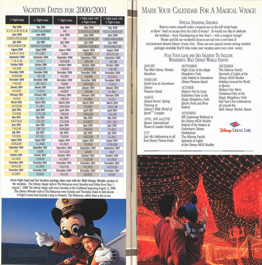 DCL 2000 2002 Cruise Vacations Promotional Video Brochure 12