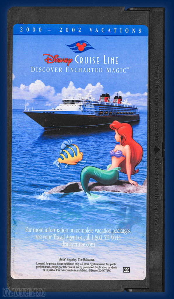 DCL 2000 2002 Cruise Vacations Promotional Video VHS Tape