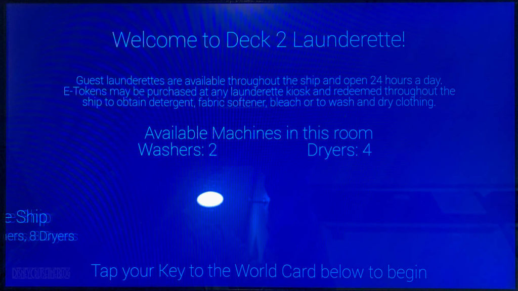 Disney Dream Launderette Deck 2