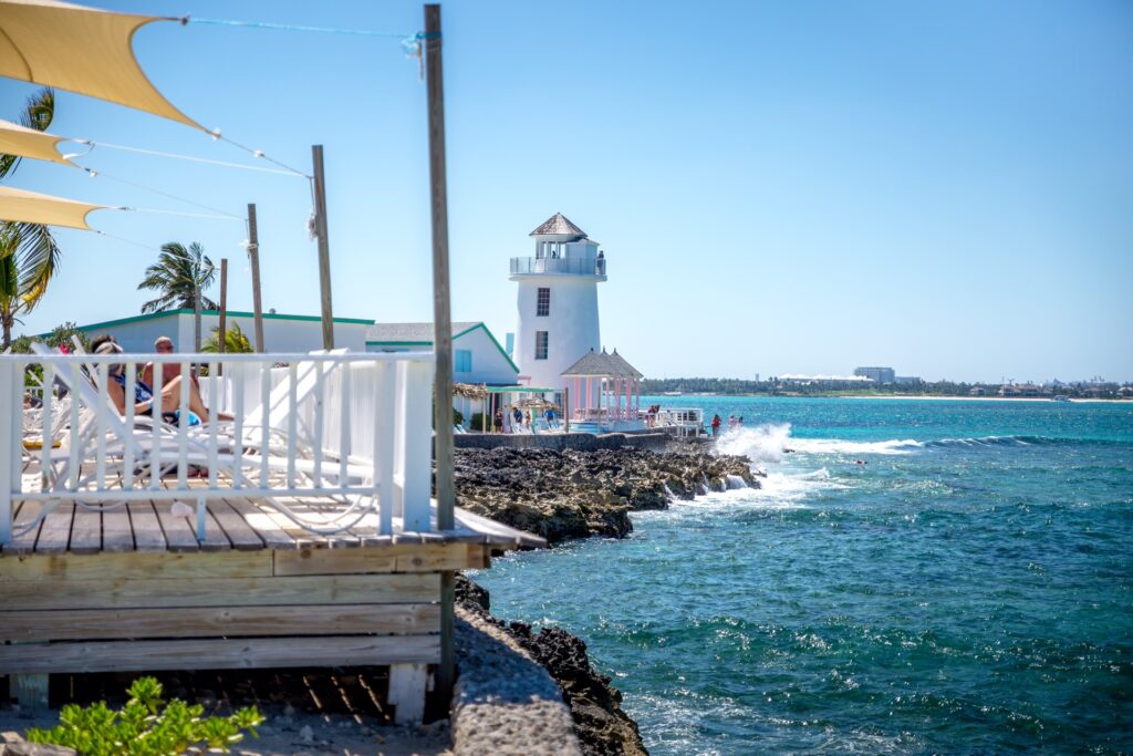 Pearl Island Bahamas Lighthouse