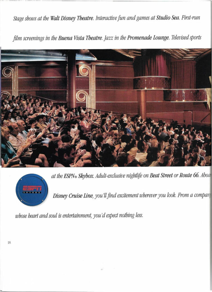 DCL 1999 2000 Vacations Brochure 18