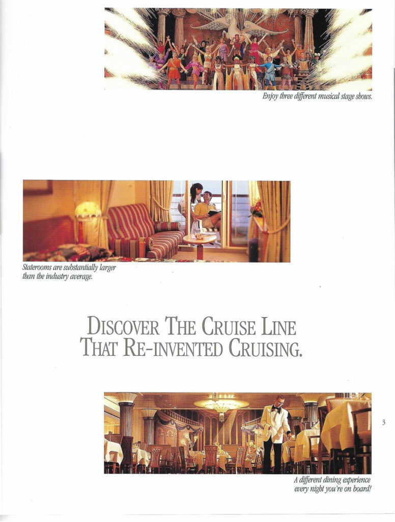 DCL 1999 2000 Vacations Brochure 3a