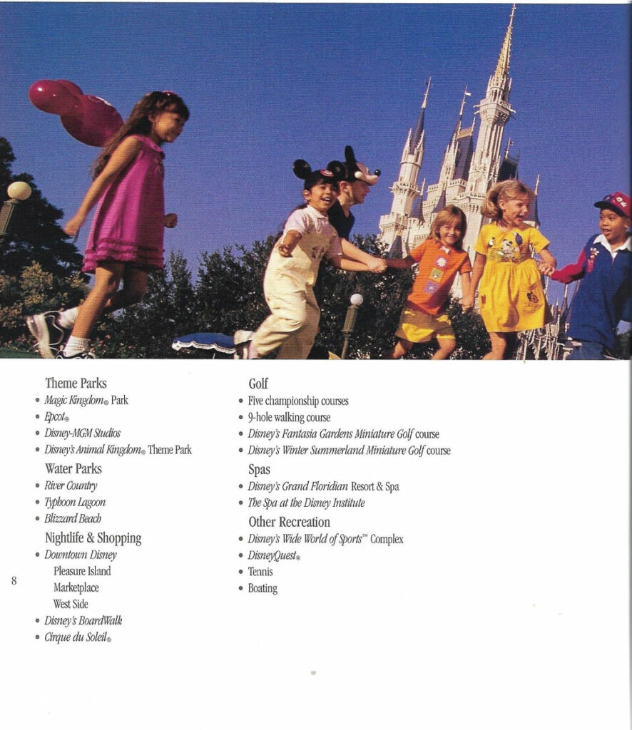 DCL 1999 2000 Vacations Brochure 8