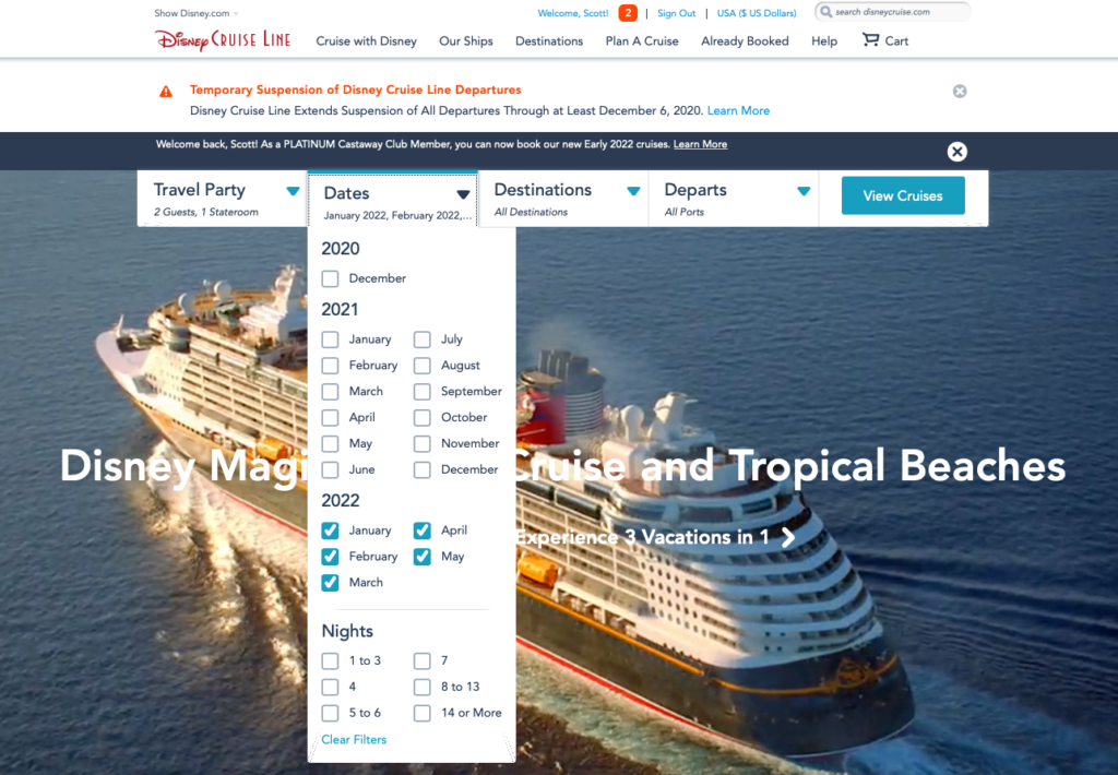Key West Cruise Ship Schedule 2022 Disney Cruise Line's Early 2022 Sailings - A Look At Opening Day Prices •  The Disney Cruise Line Blog