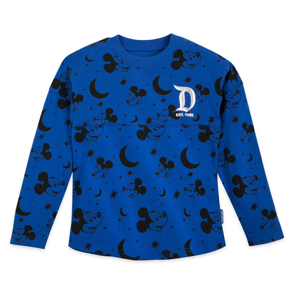 Mickey Mouse Spirit Jersey For Kids – Disneyland Resort – Wishes Come True Blue Front