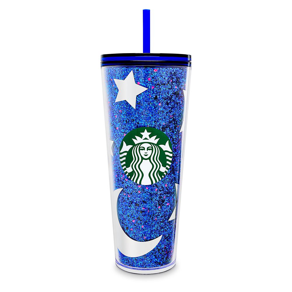 Mickey Mouse Tumbler With Straw By Starbucks – Walt Disney World – Wishes Come True Blue 2