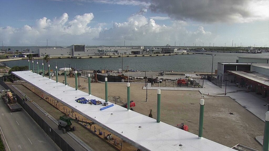 Port Canaveral CT8 Extended Canopy Parking Future Baggage