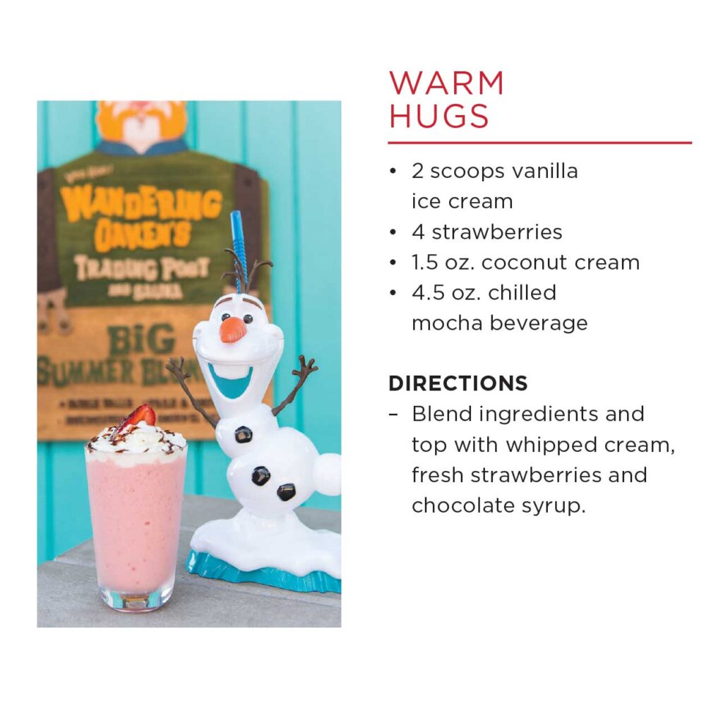 DCL Summertime Freeze Recipe Warm Hugs