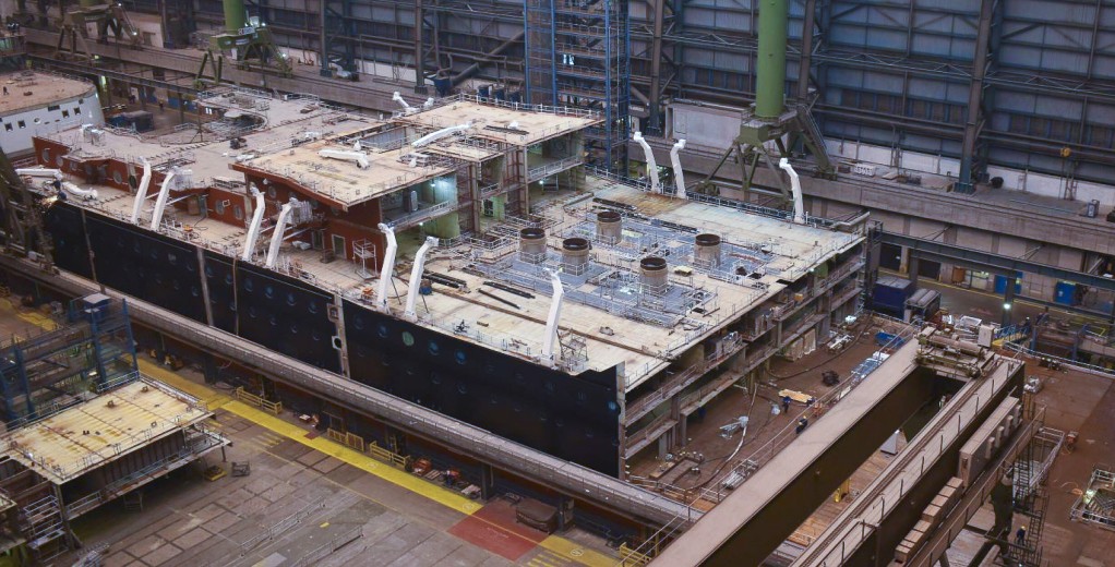 Van storm Bezit Vijf Disney Wish Meyer Werft Construction Update – January 18, 2021 • The Disney  Cruise Line Blog