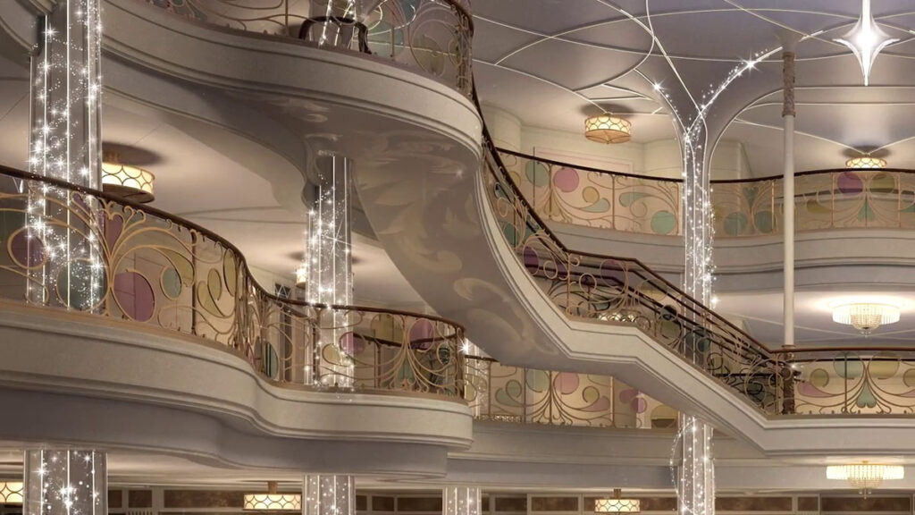 DCL Disney Wish Enchanted Ship Grand Hall Virtual 3
