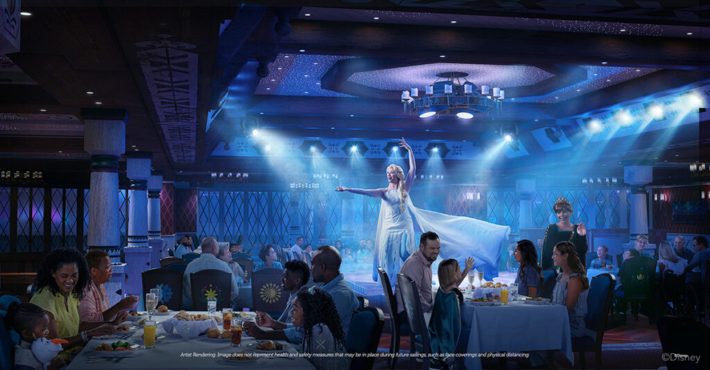 Disney Wish Family Dining Arendelle A Frozen Dining Adventur