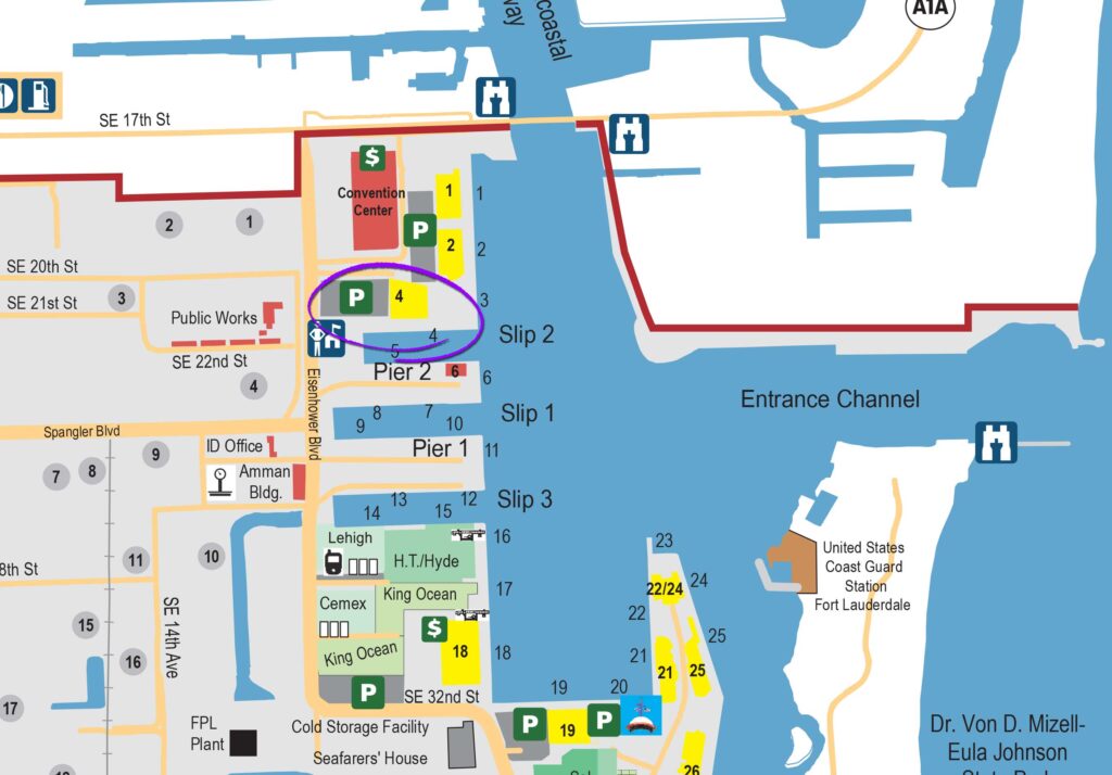 Port Everglades Terminal Map Terminal 4 20160805