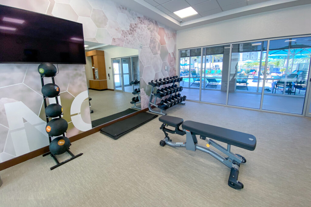 Springhill Suites Cape Canaveral Gym