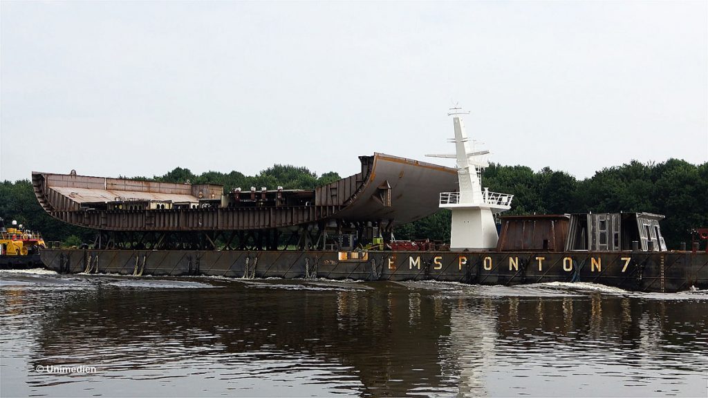 Disney Wish Kiel Canal Radar Mast Unimedien 11