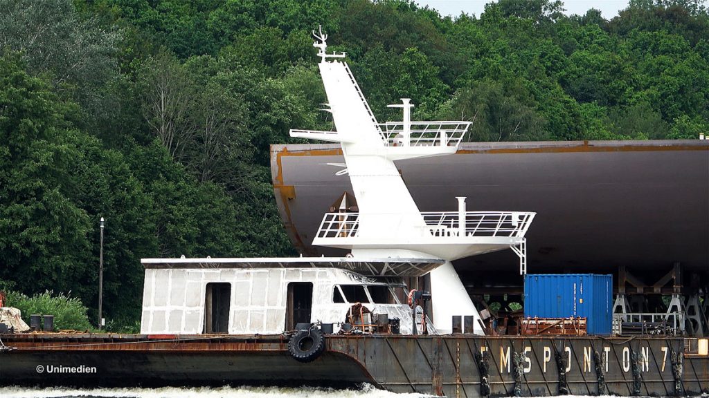 Disney Wish Kiel Canal Radar Mast Unimedien 5
