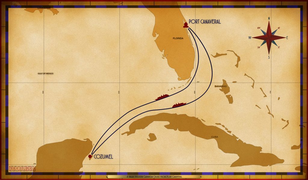 Map Fantasy 4 Night Western Caribbean PCV SEA CZM SEA