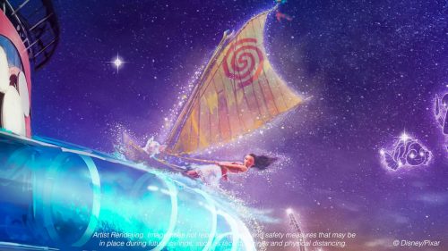 DCL Disney Wish Disney Uncharted Adventure Artwork Moana 1