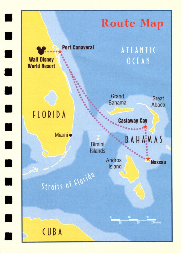 DCL Travel Log 10 Route Map