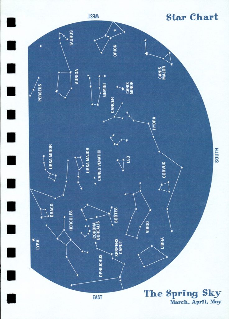 DCL Travel Log 78 Star Chart Spring Sky