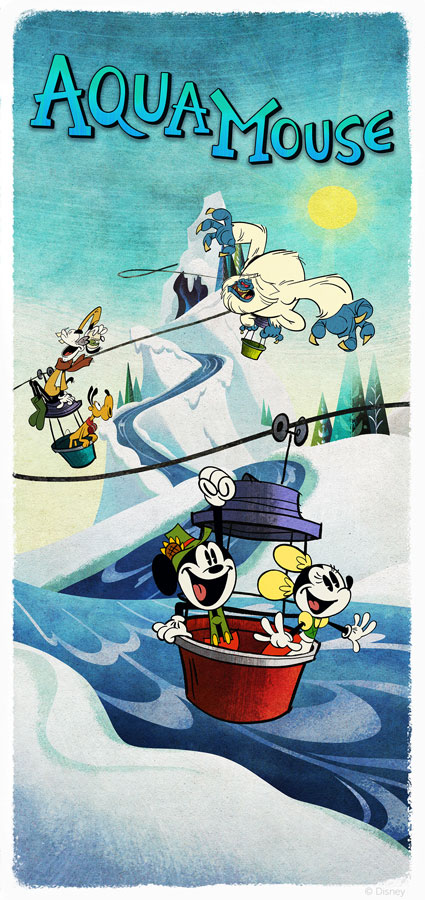 DCL Wish AquaMouse Poster Swiss Meltdown